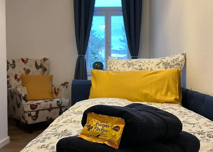 Wohnperle: Zentrumsnah*ruhig*familienbett*2 Sz Apartment *